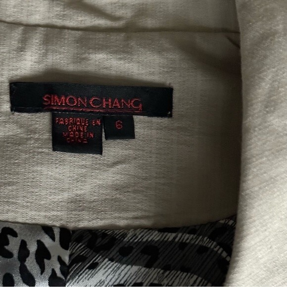 Vintage Simon Chang Mixed Media Patchwork Y2K Sequin Mini Dress Size 6 - Picture 7 of 16